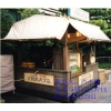 景區(qū)售賣亭，公園木制小賣部，商業(yè)街售賣車