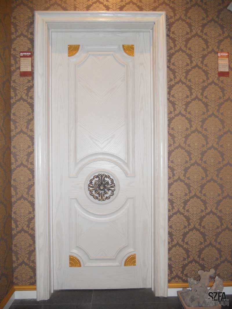 紅橡實(shí)木復(fù)合門(mén)MPD-04 紅橡烤漆復(fù)合門(mén)MPD-04實(shí)拍圖