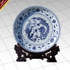 大瓷盤(pán)陶瓷工藝品