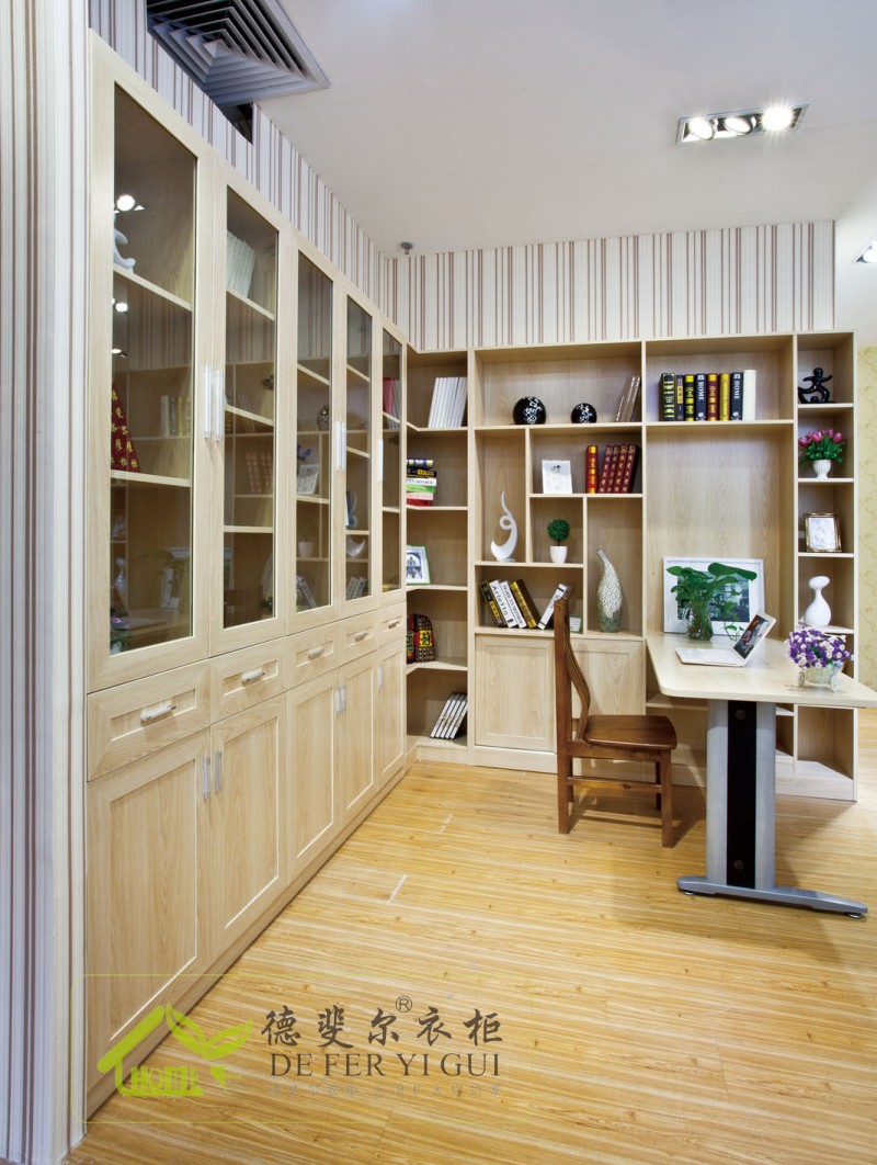 書(shū)柜桌組合-03