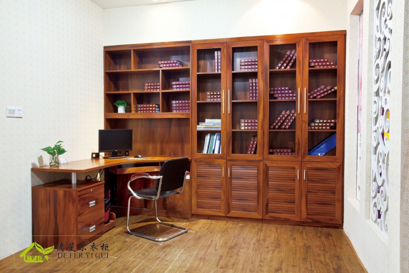 書(shū)柜桌組合-01