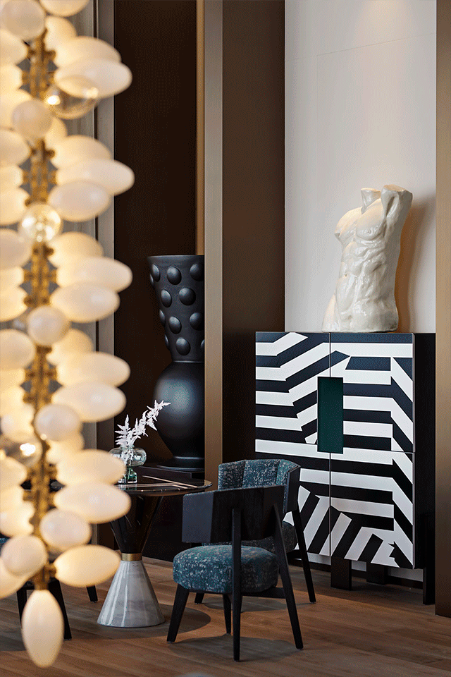 布魯盟設計新作 | 西安萬科翡翠國賓：當代美學，向時代致敬