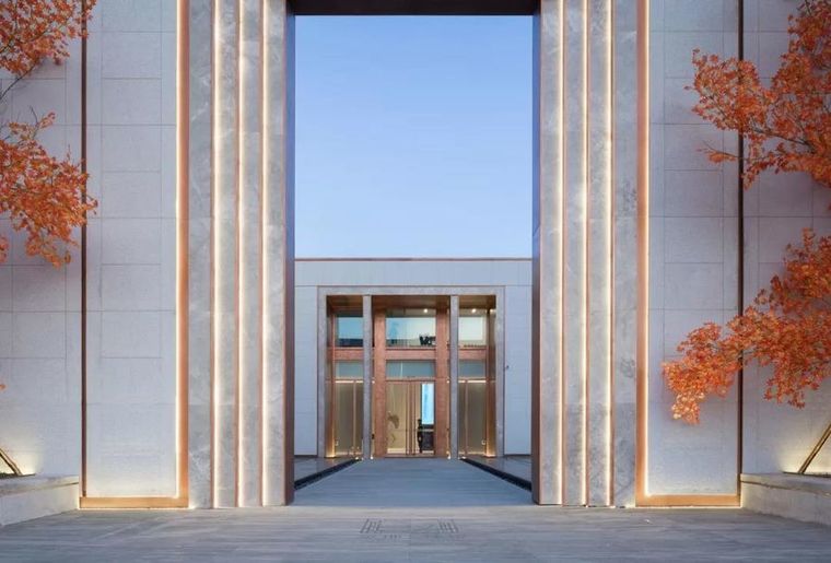 天津金地臻悅售樓處：新現(xiàn)代主義的藝術美學 | EH+DESIGN