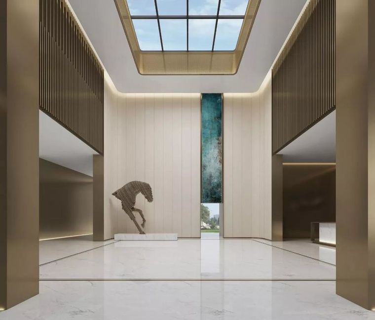 天津金地臻悅售樓處：新現(xiàn)代主義的藝術美學 | EH+DESIGN