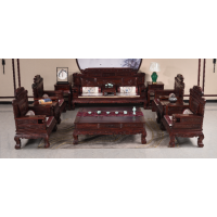 東陽(yáng)紅木家具財(cái)源滾滾沙發(fā)