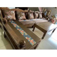 濟(jì)南德州青島威海日照煙臺老榆木家具新中式紅木套房，水漆工藝