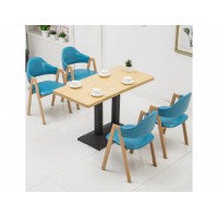 燒烤店餐廳桌椅，質(zhì)量可靠的快餐桌椅 甜品店快餐桌椅定制廠家！