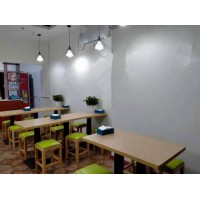 餐飲桌椅，茶餐廳桌椅，飯店快餐桌椅定做批發(fā)工廠