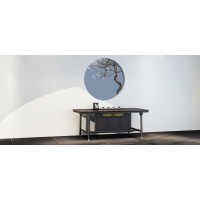 新中式實(shí)木茶臺，茶桌