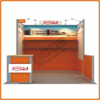 小展位參展方案，標準展位布展