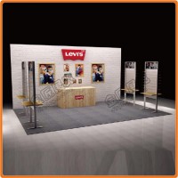 出國展覽展會布展展架，輕便重復(fù)使用背景架，折疊式背景板